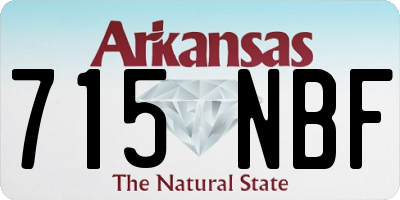 AR license plate 715NBF