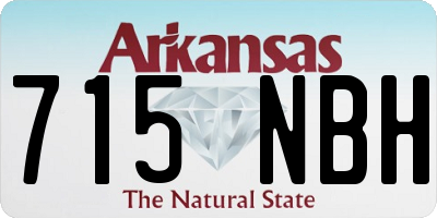 AR license plate 715NBH