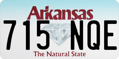 AR license plate 715NQE
