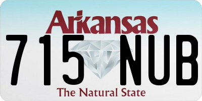 AR license plate 715NUB