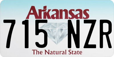 AR license plate 715NZR
