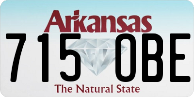 AR license plate 715OBE