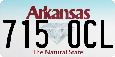 AR license plate 715OCL