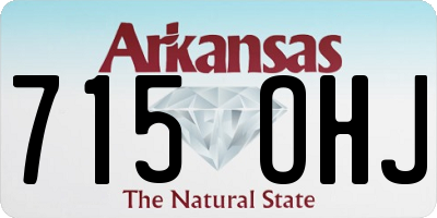 AR license plate 715OHJ