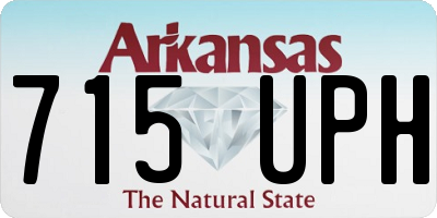 AR license plate 715UPH