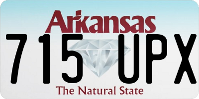 AR license plate 715UPX