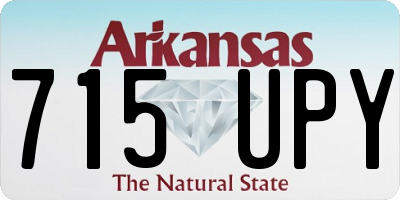 AR license plate 715UPY