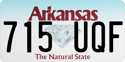 AR license plate 715UQF