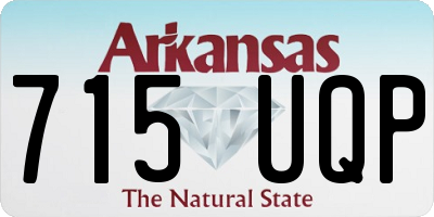 AR license plate 715UQP