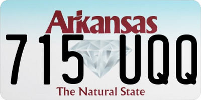 AR license plate 715UQQ