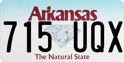 AR license plate 715UQX