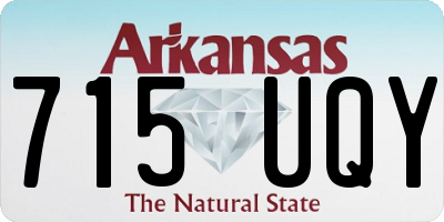 AR license plate 715UQY