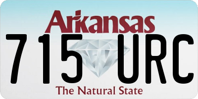 AR license plate 715URC
