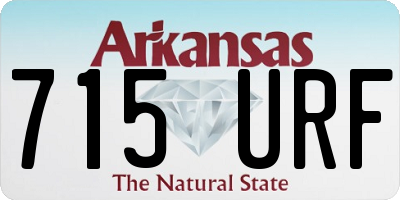AR license plate 715URF