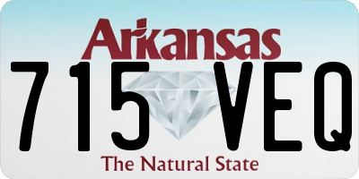AR license plate 715VEQ
