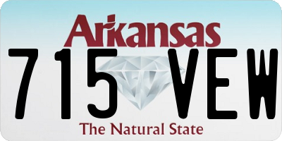 AR license plate 715VEW