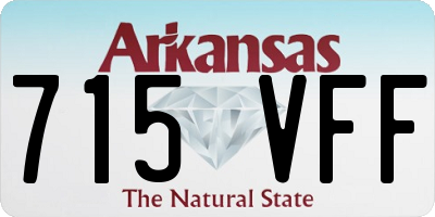 AR license plate 715VFF