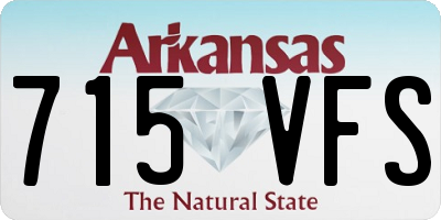 AR license plate 715VFS