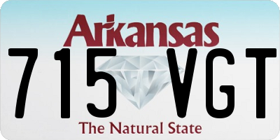 AR license plate 715VGT