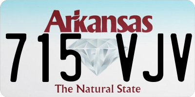 AR license plate 715VJV