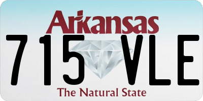 AR license plate 715VLE