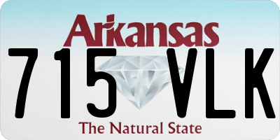 AR license plate 715VLK