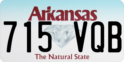 AR license plate 715VQB