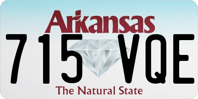 AR license plate 715VQE