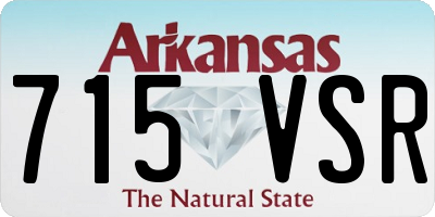 AR license plate 715VSR