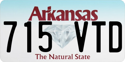 AR license plate 715VTD