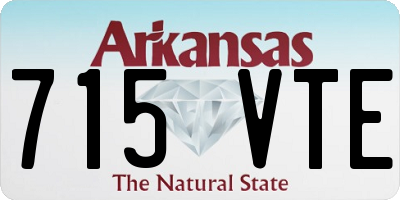 AR license plate 715VTE