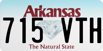 AR license plate 715VTH