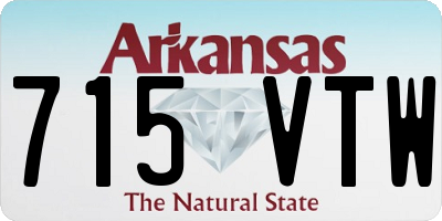 AR license plate 715VTW