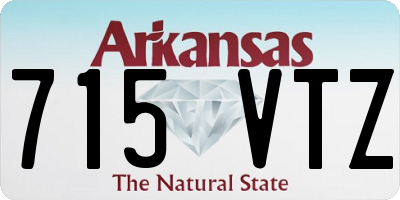 AR license plate 715VTZ