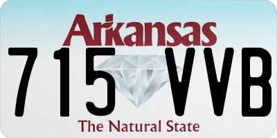 AR license plate 715VVB