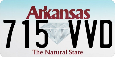 AR license plate 715VVD