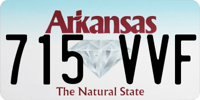 AR license plate 715VVF