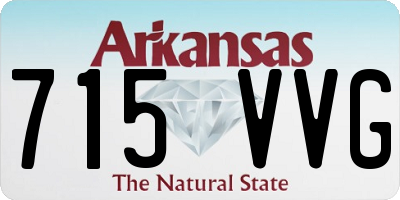 AR license plate 715VVG