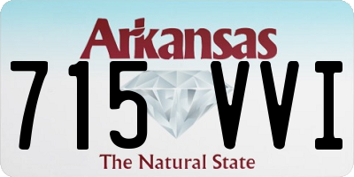 AR license plate 715VVI