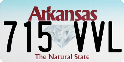 AR license plate 715VVL