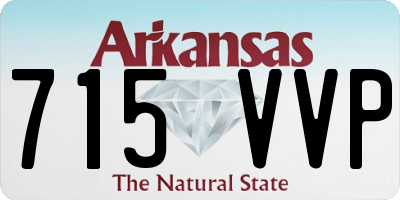 AR license plate 715VVP