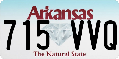 AR license plate 715VVQ