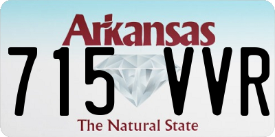 AR license plate 715VVR