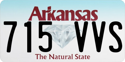 AR license plate 715VVS