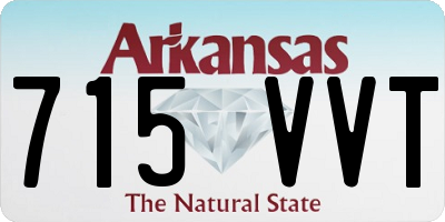 AR license plate 715VVT