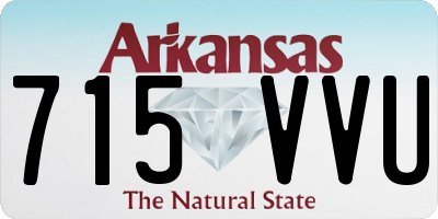 AR license plate 715VVU