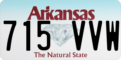 AR license plate 715VVW