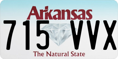 AR license plate 715VVX