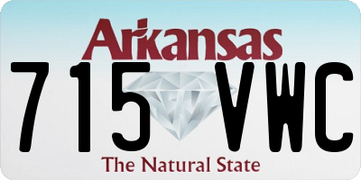 AR license plate 715VWC