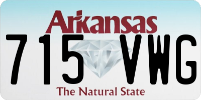 AR license plate 715VWG